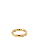 18k Yellow Gold Wedding Band 3mm Light Comfort Plain